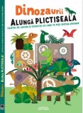 Cumpara ieftin Dinozaurii alunga plictiseala. Caietul de jocuri si exercitii cu care te poti distra oriunde/***, Rao