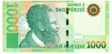 Albania 1 000 1000 Leke 2019 P-78 UNC