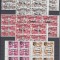 URSS RUSIA CINDERELLA UZUALE SUPRATIPAR 1994/1995 BLOCURI DE 4 TIMBRE LOT MNH