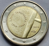 2 euro 2014 Finlanda, Ilmari Tapiovaara, km#212, unc