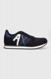 Armani Exchange sneakers culoarea bleumarin XUX017 XCC68 T155