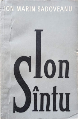 ION SINTU-ION MARIN SADOVEANU foto