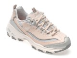 Cumpara ieftin Pantofi sport SKECHERS bej, D LITES, din material textil