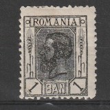 1 Ban Carol I &quot;Spic de Grau&quot; LP 54 1900/1906 Fara Filigran