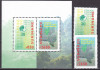 Surinam 1999 protejarea naturii MI 1703-1704 + bl.76 MNH, Nestampilat