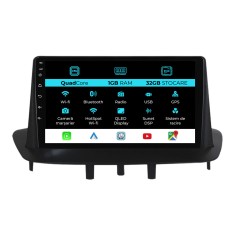 Navigatie Dedicata Renault Megane 3 (2008-2015), 9 Inch, 1Gb Ram, 32Gb stocare, Carplay