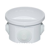 Doza de derivatie rotunda pentru montaj aparent, 4 intrari, 80x50 mm, IP55