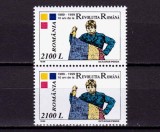 Cumpara ieftin ✅RO 1999 ,LP 1500 , &quot; 10 ani Revolutia Romana&quot; , serie pereche V ,MNH, Istorie, Nestampilat