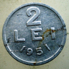 1.862 ROMANIA RPR 2 LEI 1951