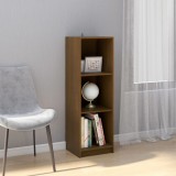vidaXL Bibliotecă/Separator cameră, maro miere, lemn masiv de pin