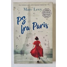 PS FRA PARIS - MARC LEVY , roman cu text in LIMBA NORVEGIANA , 2018