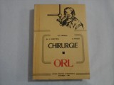 CHIRURGIE - ORL - AL. V. DIMITRIU, ST. GARBEA, D. FIRICA