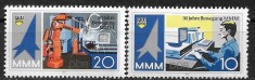 C490 - Germania DDR 1987 - Targ 2v. neuzat,perfecta stare