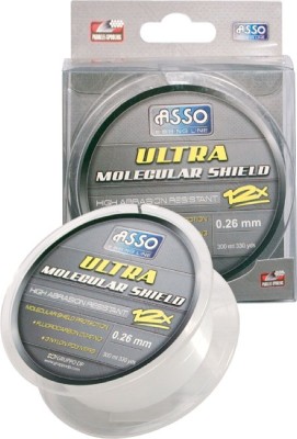 FIR MONOFILAMENT ASSO ULTRA MOLECULAR SHIELD - Dark Green 0.24mm 150m 8.1Kg foto