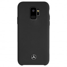 Husa Samsung Galaxy S9 Mercedes, Black foto