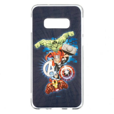 Husa TPU Marvel Avengers 001 pentru Samsung Galaxy S10e G970, Bleumarin foto