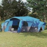 vidaXL Cort pentru familie cu prelata rezistent la apă tunel albastru 42017461