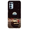 Husa compatibila cu Oppo A53 model Retro Cinema, Silicon, TPU, Viceversa, Transparent, Carcasa