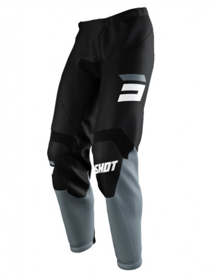 Pantaloni Enduro MX Shot Burst Black Grey foto