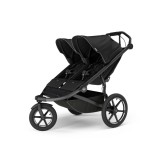 Carucior Thule Urban Glide 3 Double cu catarama hamului magnetica, Black