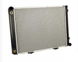 Radiator racire Mercedes 190 (W201) 06.1988-06.1993, motor 2.5 TD, 93 kw, diesel, cutie manuala/automata, cu/fara AC, 575x438x40 mm, aluminiu brazat/