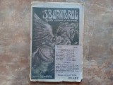 REVISTA SBURATORUL , ANUL 1, NR. 4 /1919 REVISTA LITERARA, ARTISTICA SI CULTURALA