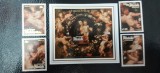 Aitutaki-Craciun 1987,figuri religie-,picturi Rubens-serie completa si colita,nestampilate-MNH (W1), Nestampilat