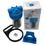Filtru Apa Roval 7" X &frac34; cu Cartus Carbune Activ pentru Instalatii Casa, Iritatii, Elimina Clor, Sedimente, Particule