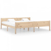 Cadru de pat, 200x200 cm, lemn masiv de pin GartenMobel Dekor, vidaXL