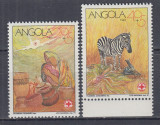 ANGOLA 1991 SERIE MNH