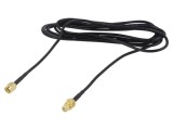 Cablu coaxial 2 m SMA tată&ndash;SMA mamă, RG174, 50&Omega;