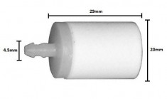 Filtru benzina Husqvarna - 4.5mm - foto