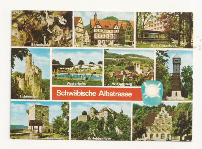 SG5 - Carte Postala - Germania, Schwabische Albstrasse, Necirculata foto