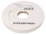 Manşon termocontractabil 4,8mm 13m alb fără adeziv