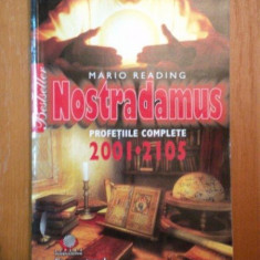 NOSTRADAMUS . PROFETIILE COMPLETE 2001-2105 de MARIO READING , 2006