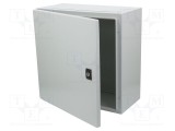 Carcasă montare pe perete SCHNEIDER ELECTRIC 400mm x 400mm x 200mm oţel gri