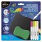 Set desen crete/tabla, Deform, Tabla magnetica, Multicolor, 3+, ZMKTMKA