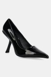 Jeffrey Campbell pantofi cu toc Sling-It2 culoarea negru, JC-1535-3-1