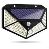 Lampa solara 100 LED-uri 2200 mAh, cu senzor de miscare