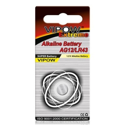 BATERIE VIPOW EXTREME AG12 1 BUC/BLISTER - BAT0192 foto