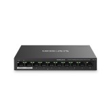 SWITCH MERCUSYS 10 porturi 10/100Mbps (dintre care 8 porturi PoE+) &quot;MS110P&quot; (timbru verde 2 lei)