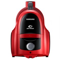 Aspirator fara sac Samsung VCC45T0S3R, putere 850 W, capacitate 1.3 l, Air Track, filtru HEPA, rosu foto