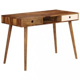 Cumpara ieftin Birou 110x55x76 cm, lemn masiv de acacia