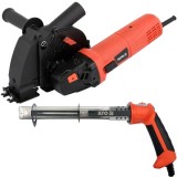 Yato YT-82015 + YT-82190 - Masina de taiat cu disc diamantat 1700 W 125 mm + Cutit termic pentru polistiren 220 W