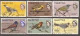 Lot timbre Mauritius &ndash; păsări native, Self Government 1967, valori 2c&ndash;50c, obliterate -A80