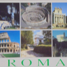 ITALIA - ROMA - 6 FOTOGRAFII CU CLADIRI MONUMENT DIN CAPITALA 5 - NECIRCULATA.