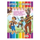 Citesc si colorez: Muzicantii din Bremen