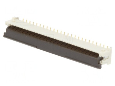 Conector FFC/FPC Vertical 50 Pin SMT ZIF 50V 400mA foto