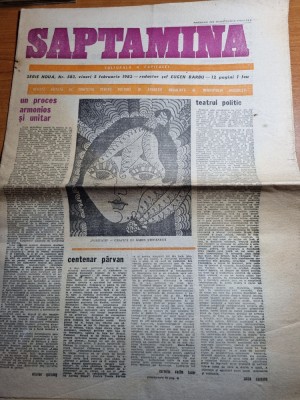 saptamana 5 februarie 1982-nichita stanescu,adrian paunescu foto