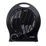 Aeroterma neagra 2 nivele 1000/2000W termostat reglabil Zilan ZLN6172
